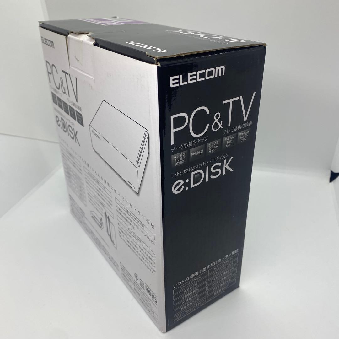 エレコム 外付けハードディスク 3.0TB ELD-XED030UBK