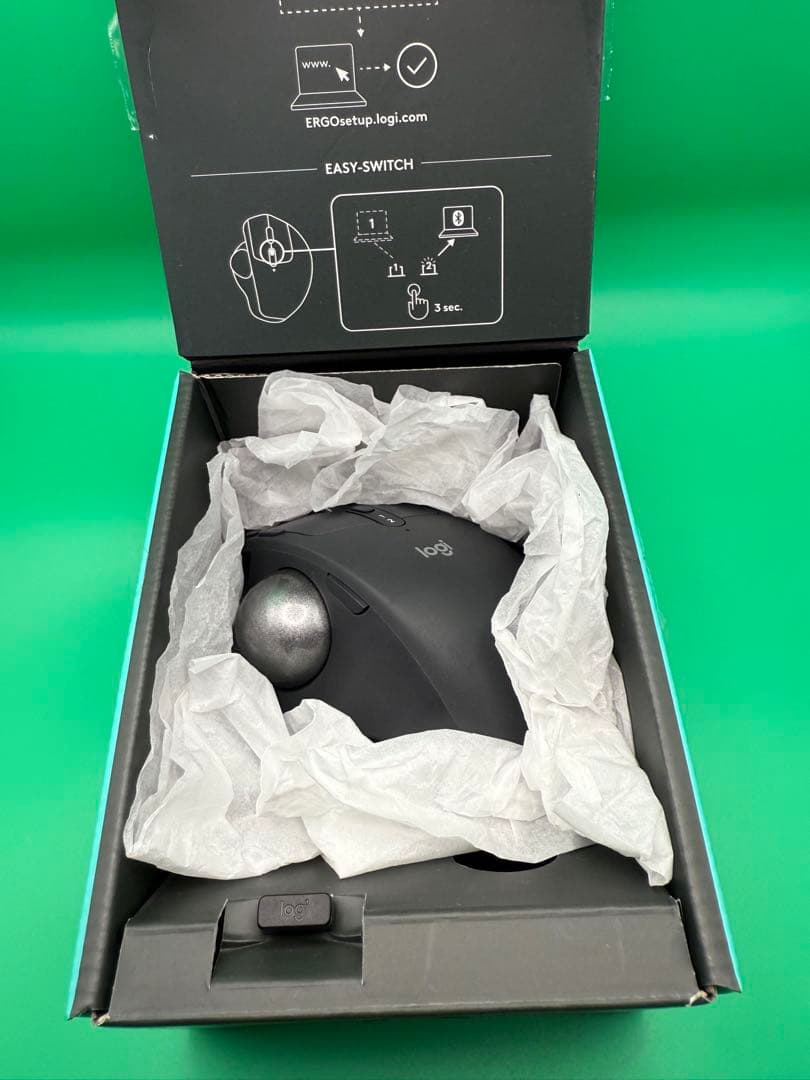 logicool MX ERGO トラックボール本体