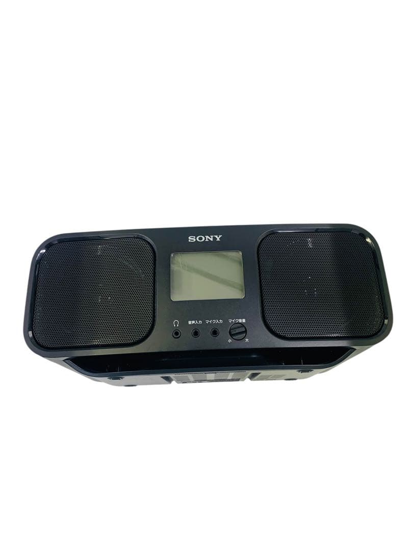【美品】SONY CDラジカセット レコーダー CFD-S401 ラジオ 黒
