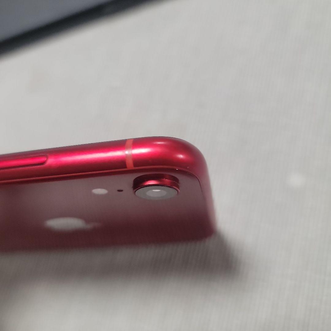 Apple iPhoneXR (赤色)64G箱付き超美品SIMフリー純正B79%