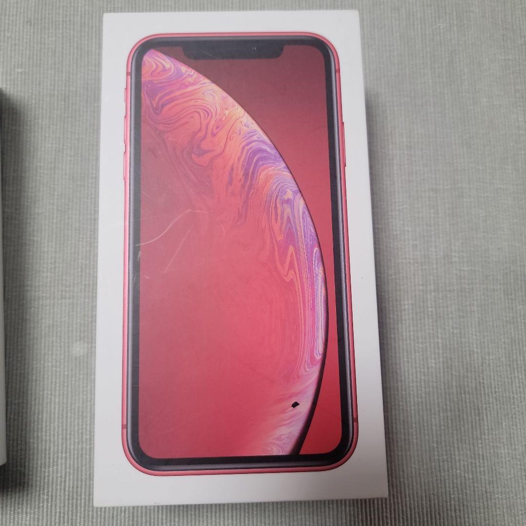 Apple iPhoneXR (赤色)64G箱付き超美品SIMフリー純正B79%