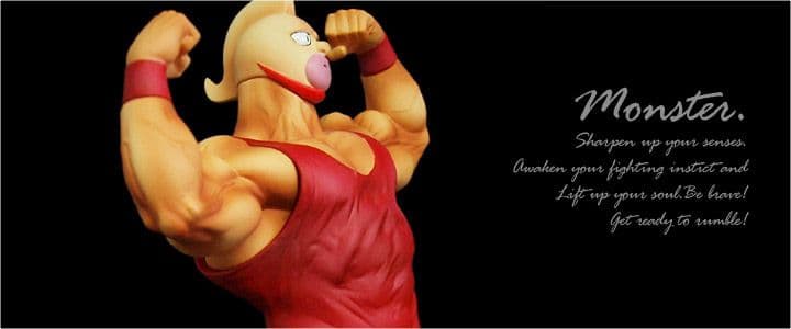 CCP キン肉マン vol.69サムライブルー Vol.70 赤タンクトップ