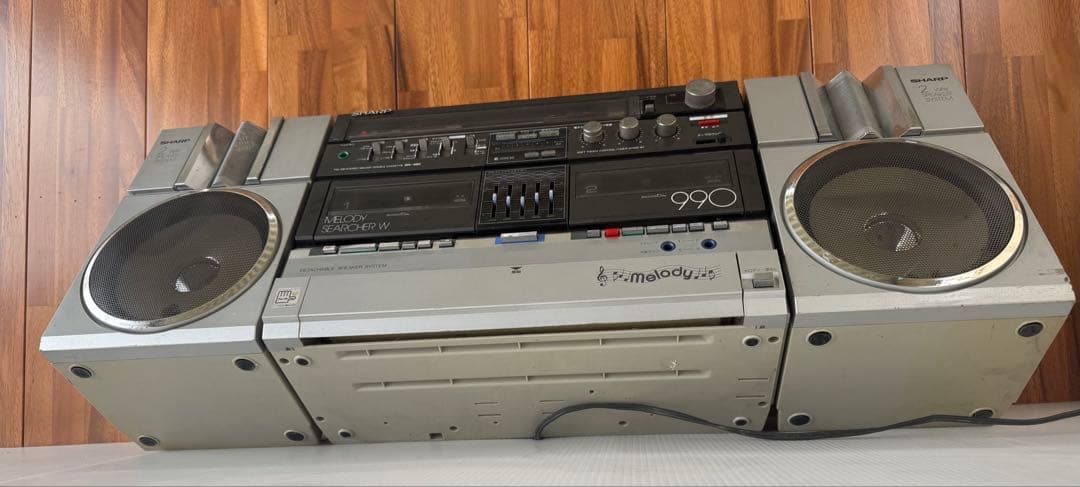 SHARP MR-990 メロディーサーチャーW キーボード付き(a76)