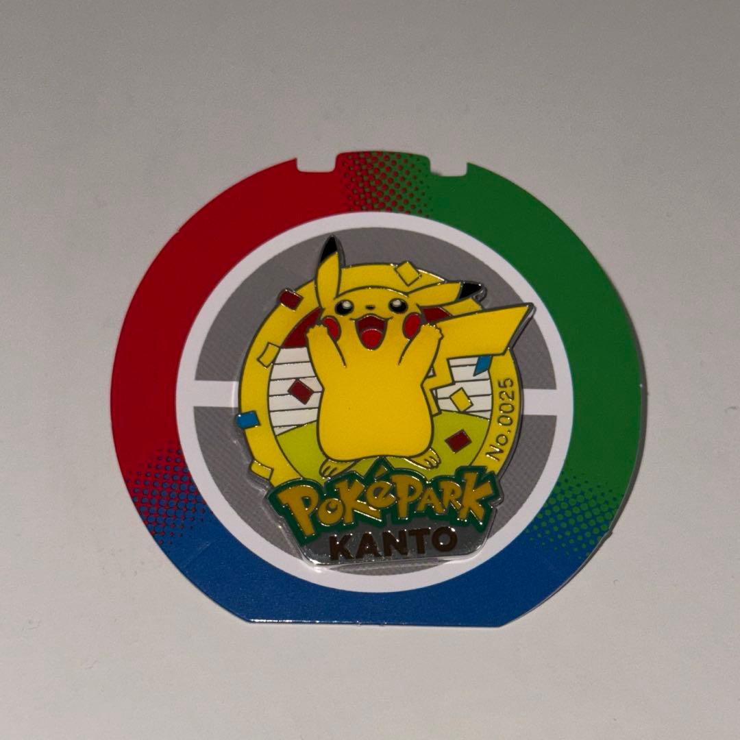 ポケパークカントー ポケモン ピンバッジ ピカチュウ