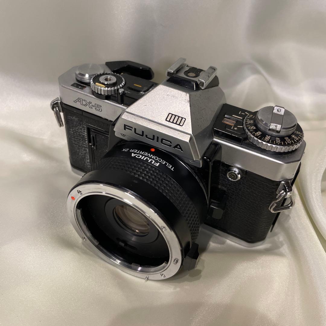 X-FUJINON-Z 43-75 ➕　テレコン　×2➕　FUJICA AX-5