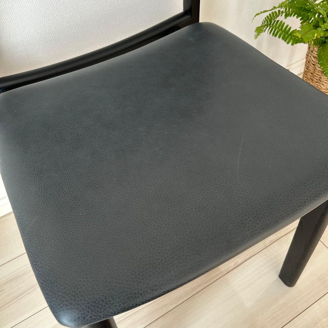 【新品・未使用】moda en casa スケッチ　ポイズチェア　ブラック