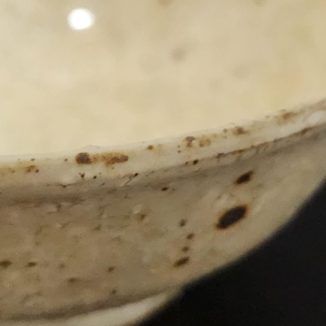 新品未使用 鈴木智尋 黄粉引 飯碗