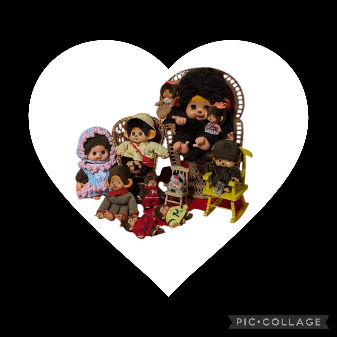 【激レア】まごころの人形　TOHO大助くん 昭和レトロ　モンチッチぬいぐみ✨貴重