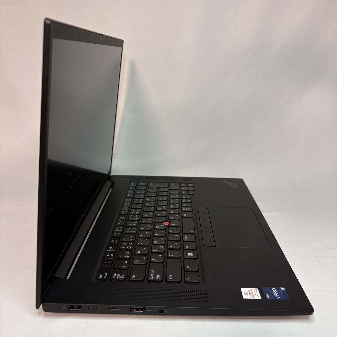 美品 ThinkPad P1 Gen5 i7 64GB 4TB RTX 3070