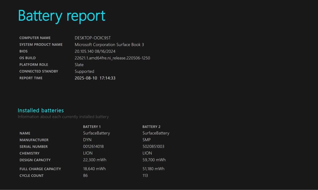 Windowsノート本体 Microsoft Surface Book 3 Quadro RTX3000