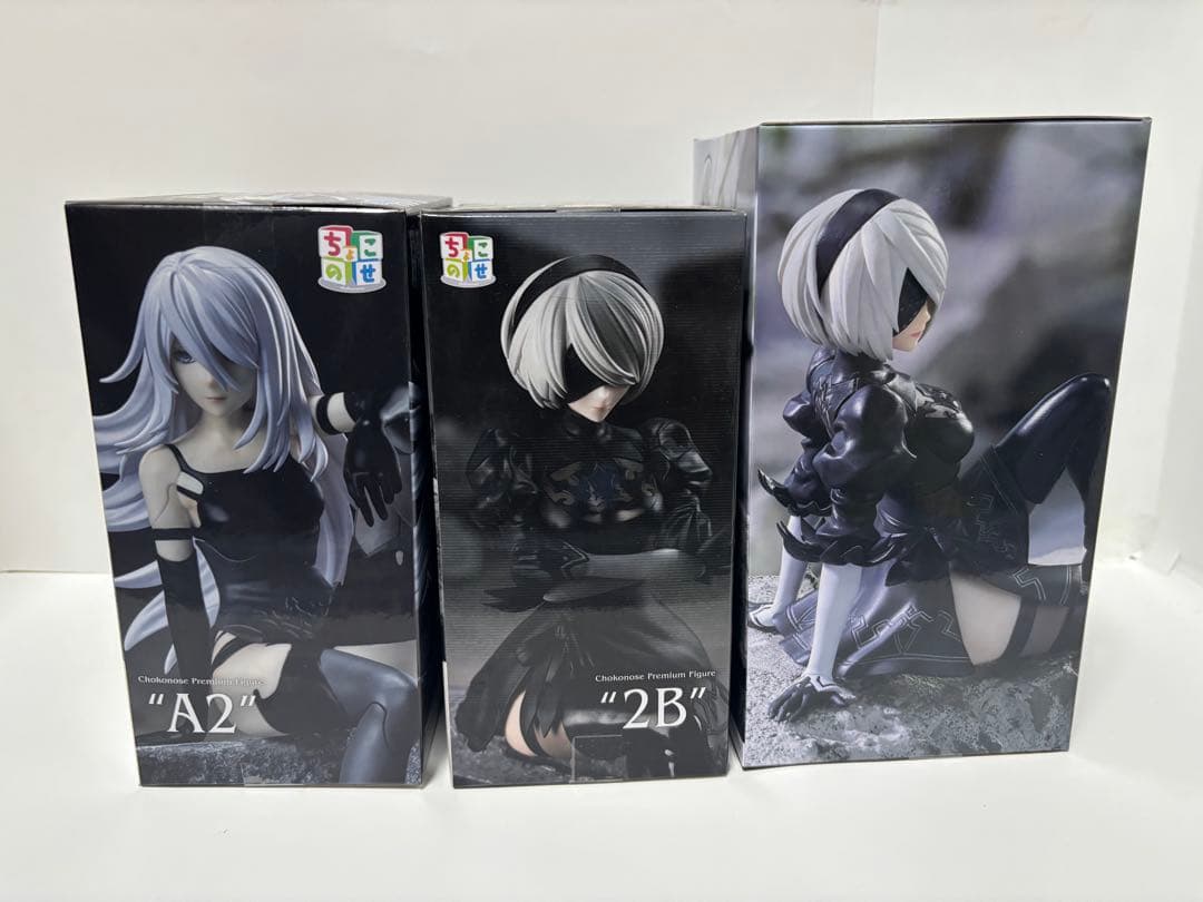 NieR：Automata ちょこのせ A2、2B ぬーどるストッパー 2B