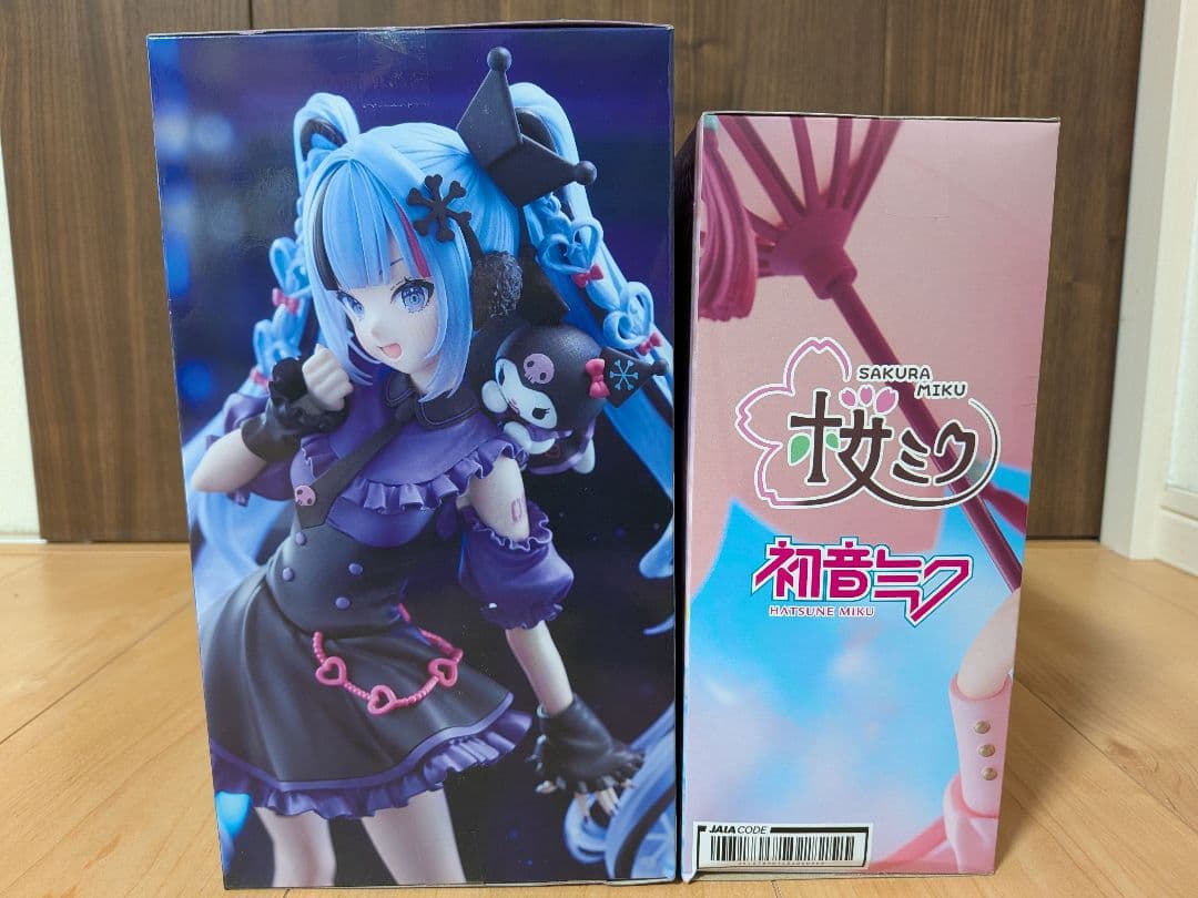 Trio Try it 雪ミク×クロミ 桜ミク AMP+フィギュア 2種セット