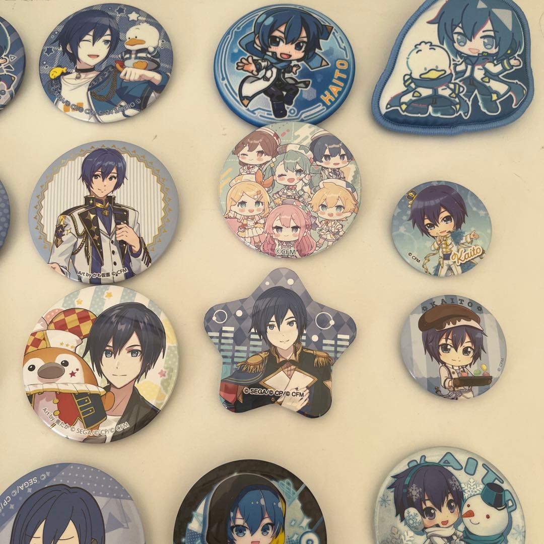 11.プロセカKAITO 缶バッジ　カイト