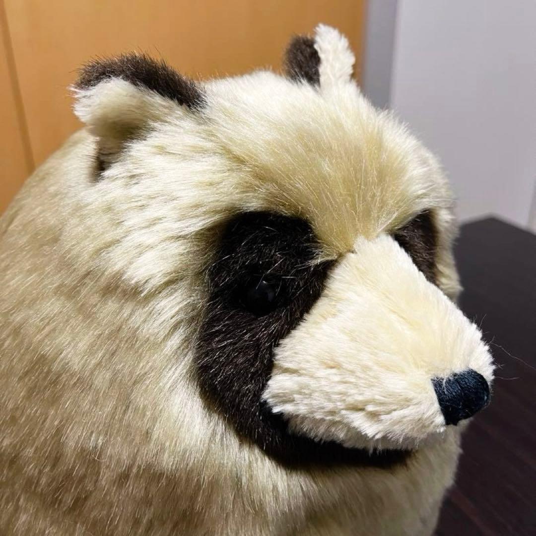 えぞたぬき タヌキ ぬいぐるみ 大 ばんばぱえりあ banmof ハンドメイド