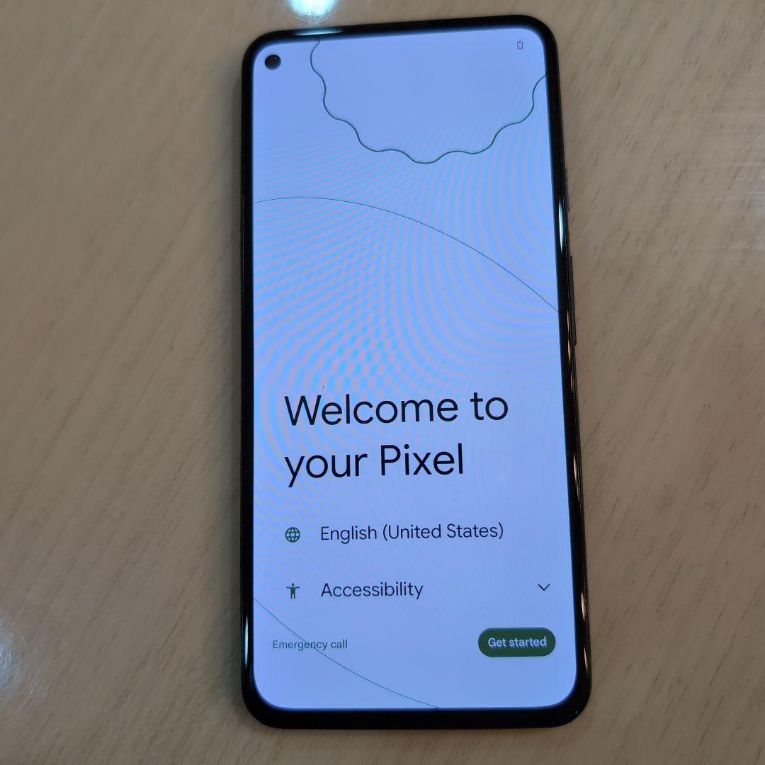 ミモザ!!　!!Google Pixel 5a 5G ブラック 本体