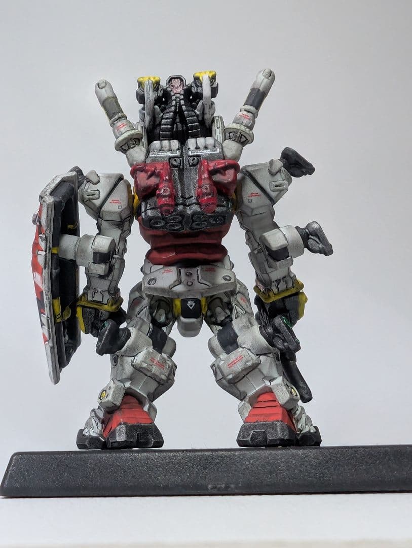 ガンダムコンバージ 白いガンダム 部分塗装　リペイント　converge