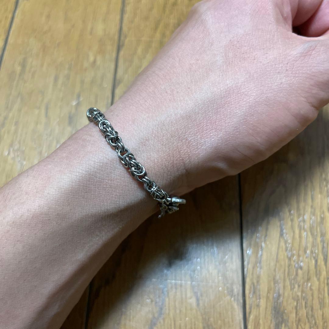 【美品】ブレスレット ビザンチン編み【価格交渉可】【一点限り】