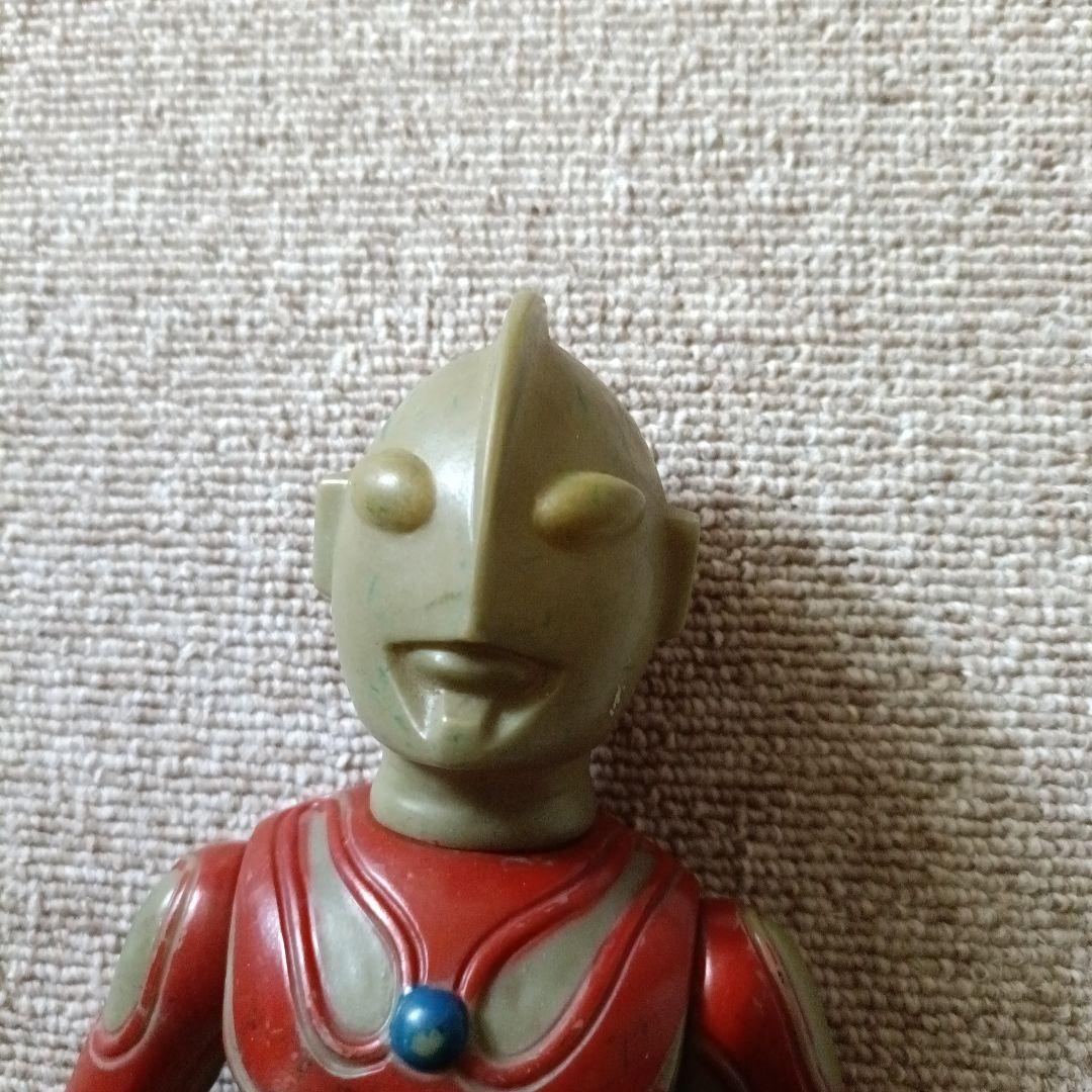 ズ*ン様 約29cm 帰ってきたウルトラマン　ソフビ　ブルマァク　当時物