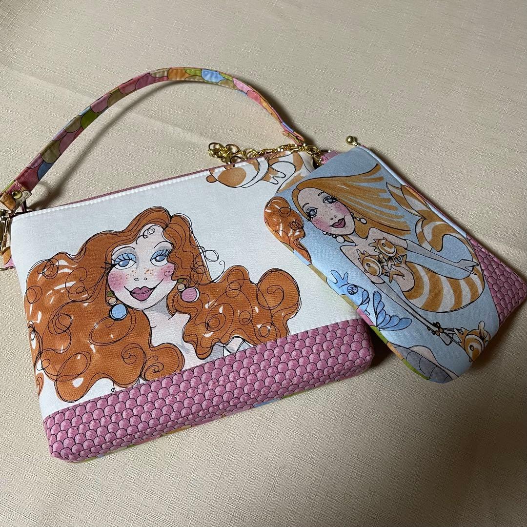 ♡マーメイドで2個♡ハンドメイド　ロラライハリス