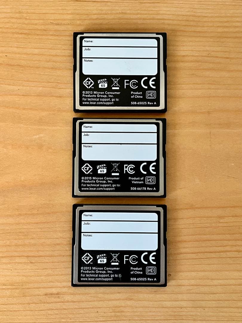 PELICAN CompactFlashメモリーカードセット
