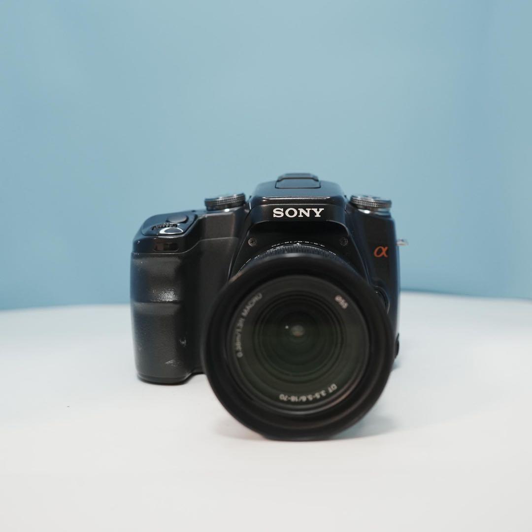 SONY α 100 一眼レフ フルセット a4559