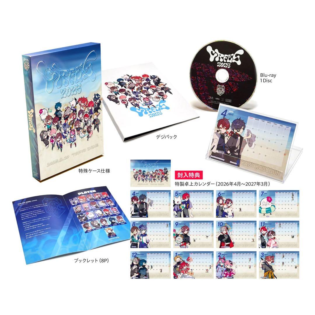 CrazyRaccoon CR FES 2025 Blu-Ray 新品未開封
