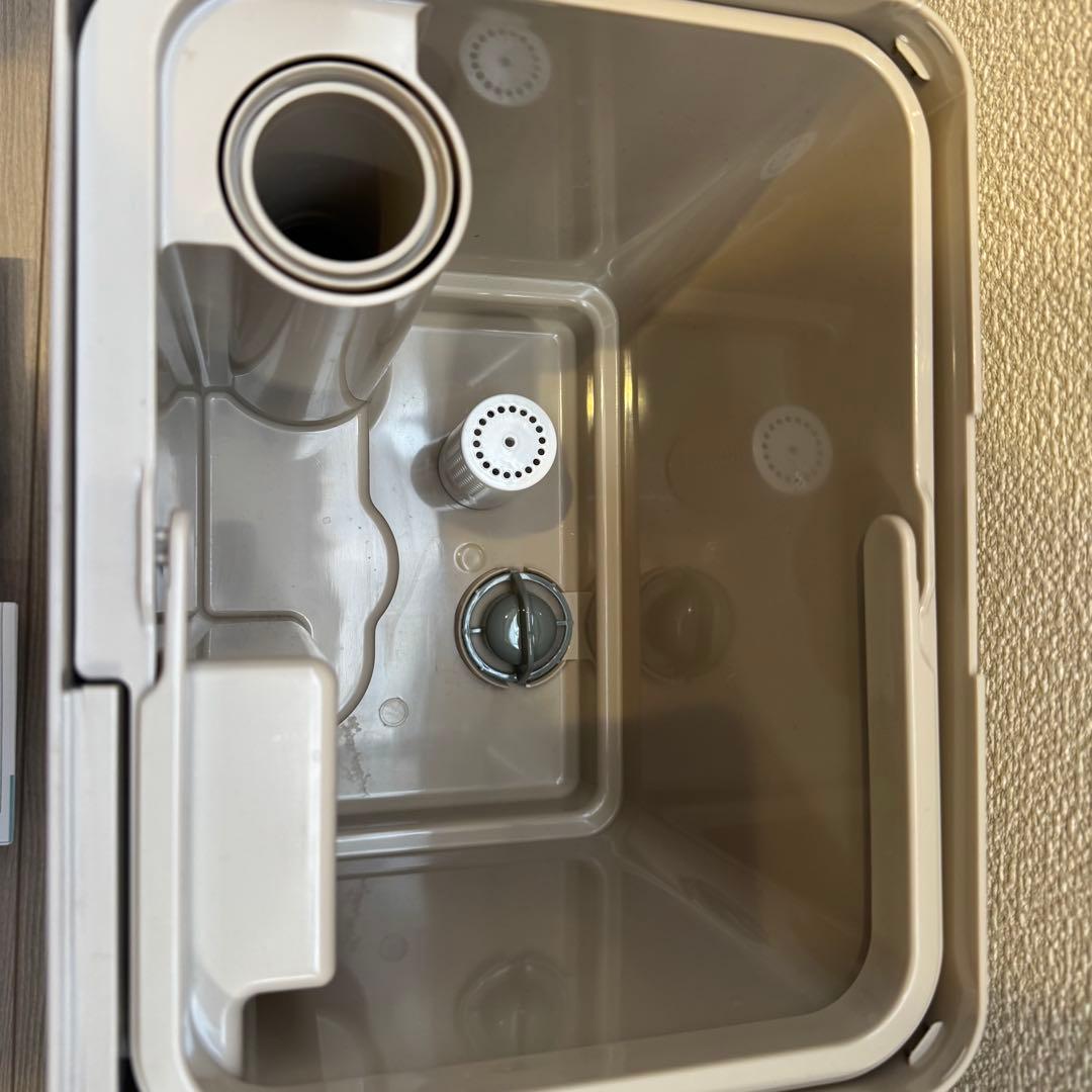 モダンデコ 置き型加湿器 (グレージュ)