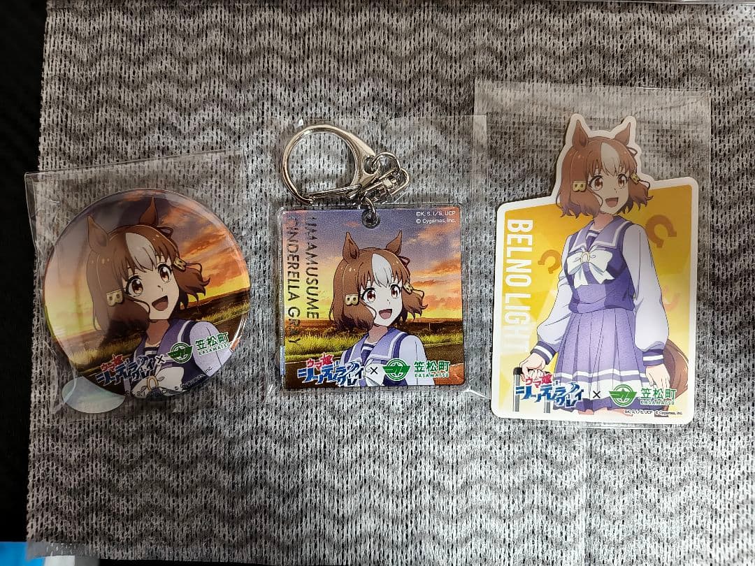 ウマ娘 ベルノライト アクリルスタンド コラボカード 笠松町コラボセット