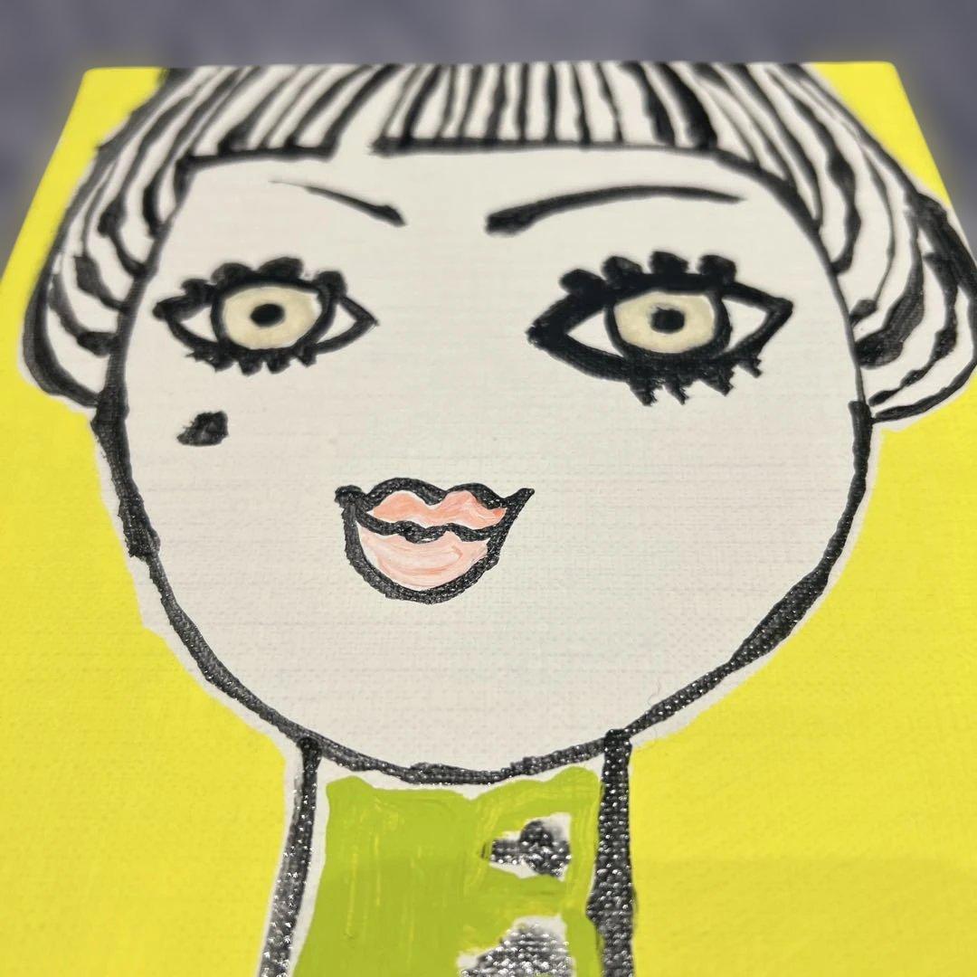 ジェフリー・フルビマーリ　直筆イラスト 絵画 アート作品