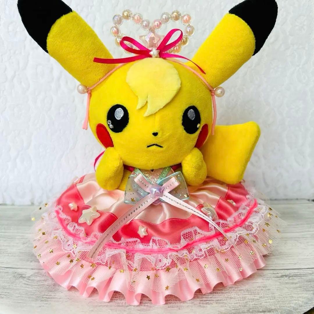 nana♡商品 マイピカチュウ用　ハンドメイドコスチューム　七夕ドレス