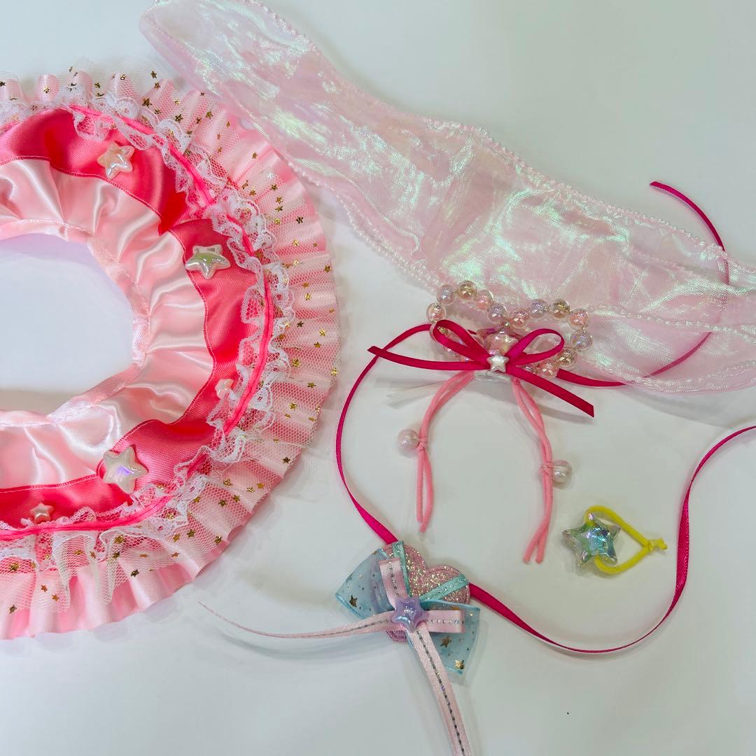 nana♡商品 マイピカチュウ用　ハンドメイドコスチューム　七夕ドレス
