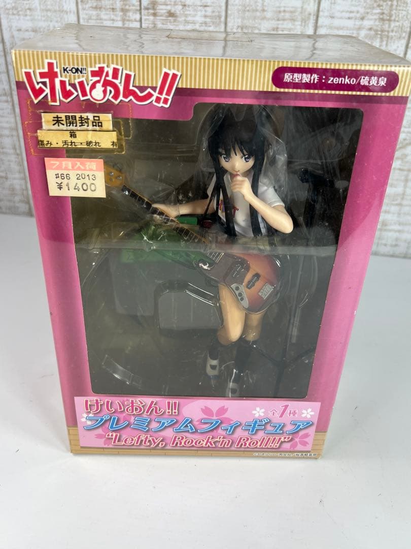 激レア　未開封　けいおん！！　秋山澪プレミアムフィギュア　プライズフィギュア