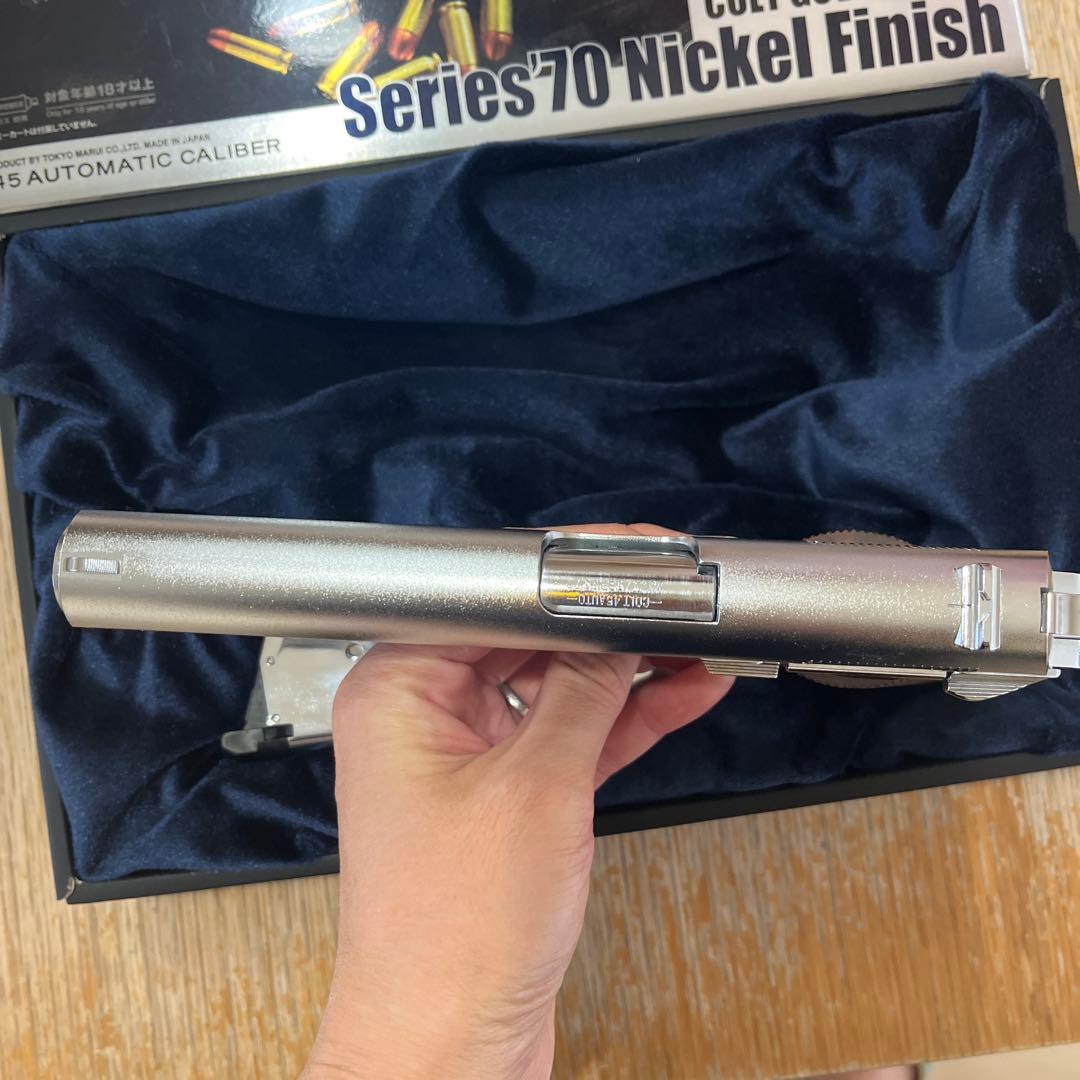 Colt Government Series 70 ニッケル仕上げ