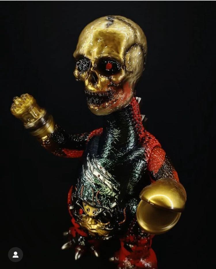 【新品】ドクロ銃 限定13体 Hell Dokuroju 2期 ソフビ