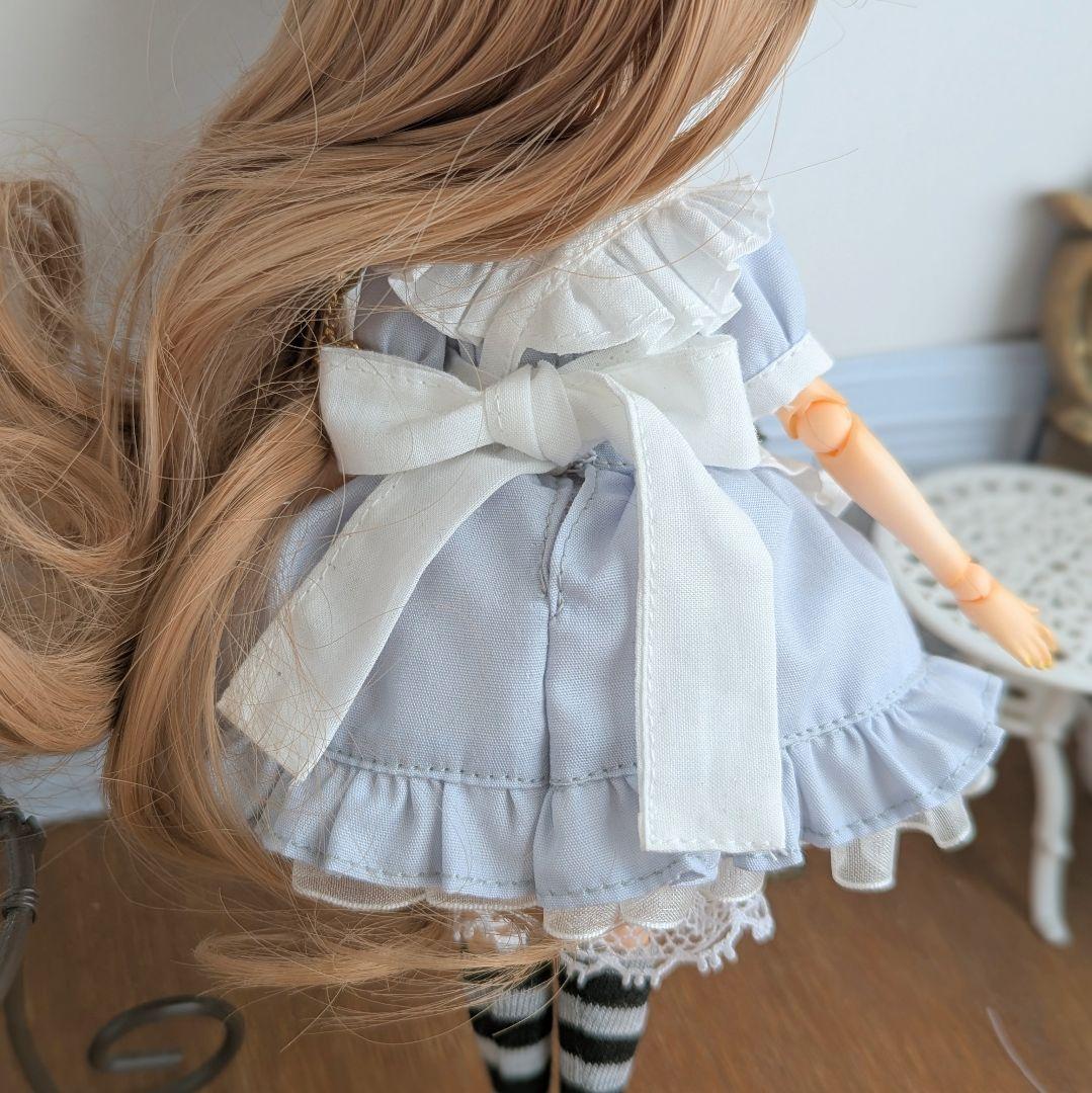 1553※ブルーのアリス風クラシカルクチュールセット※ハルモニアブルーム服