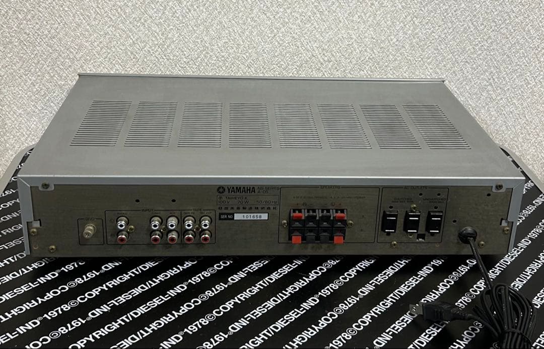YAMAHA ステレオアンプ ヤマハ amp A-05 ビンテージ