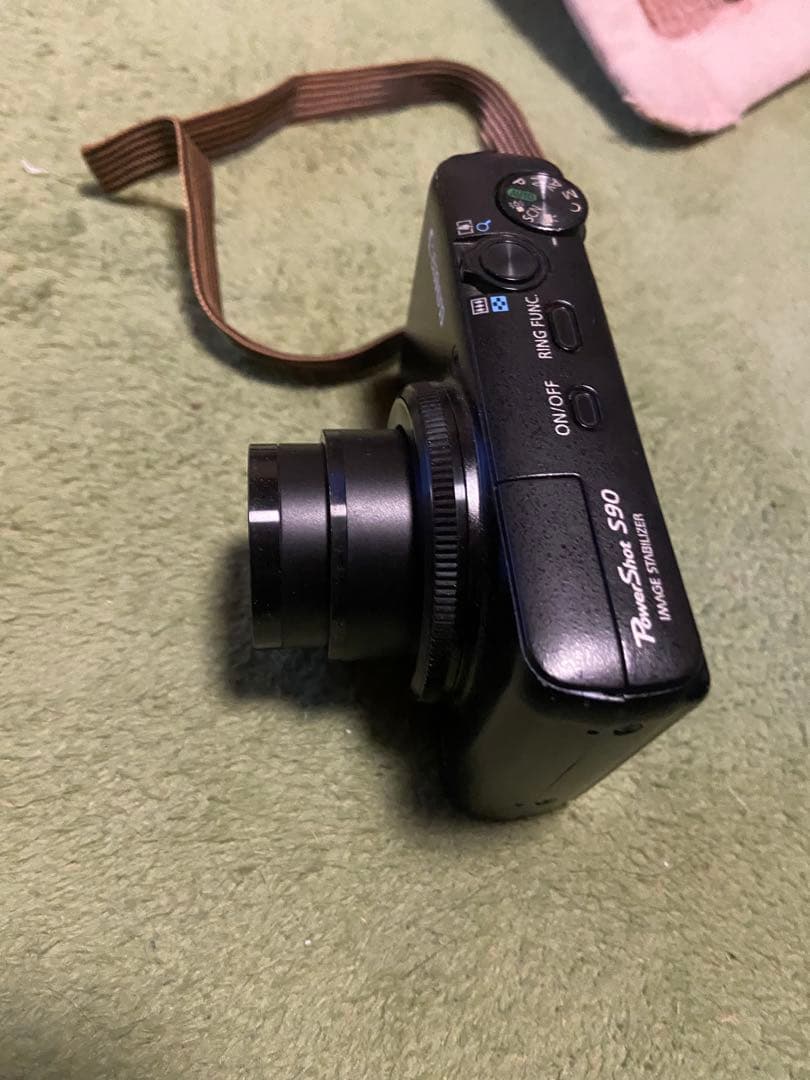 Canon PowerShot S90 デジタルカメラ、メモリーカード充電器付き