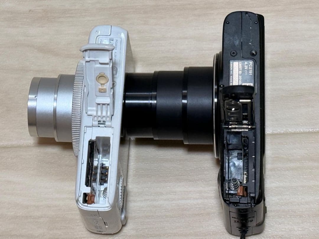 Canon PowerShot PC2191、PC2033 デジタルカメラ