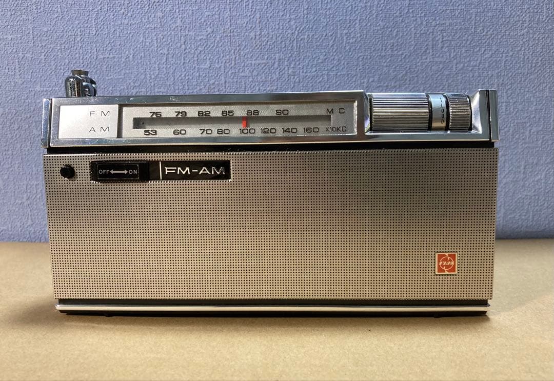 《完動品》昭和NationalPanasonicFM/AMラジオRF-800