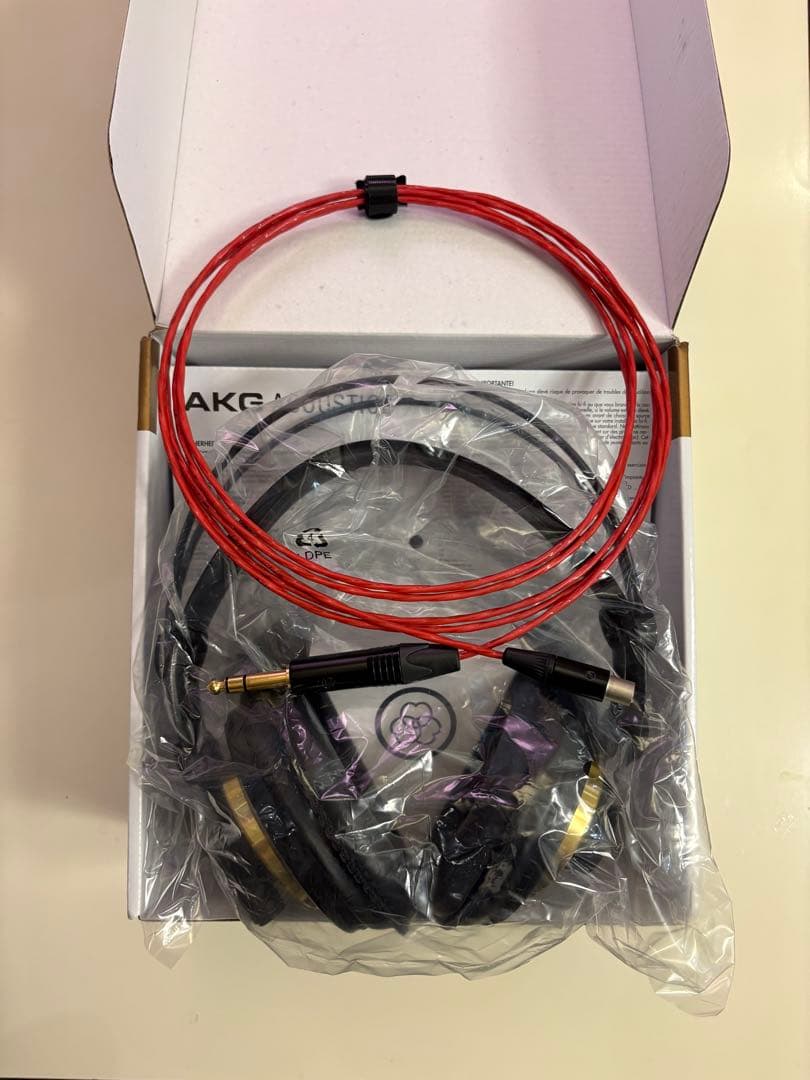 AKG K240 モニターヘッドホン + BELDEN88761ケーブル