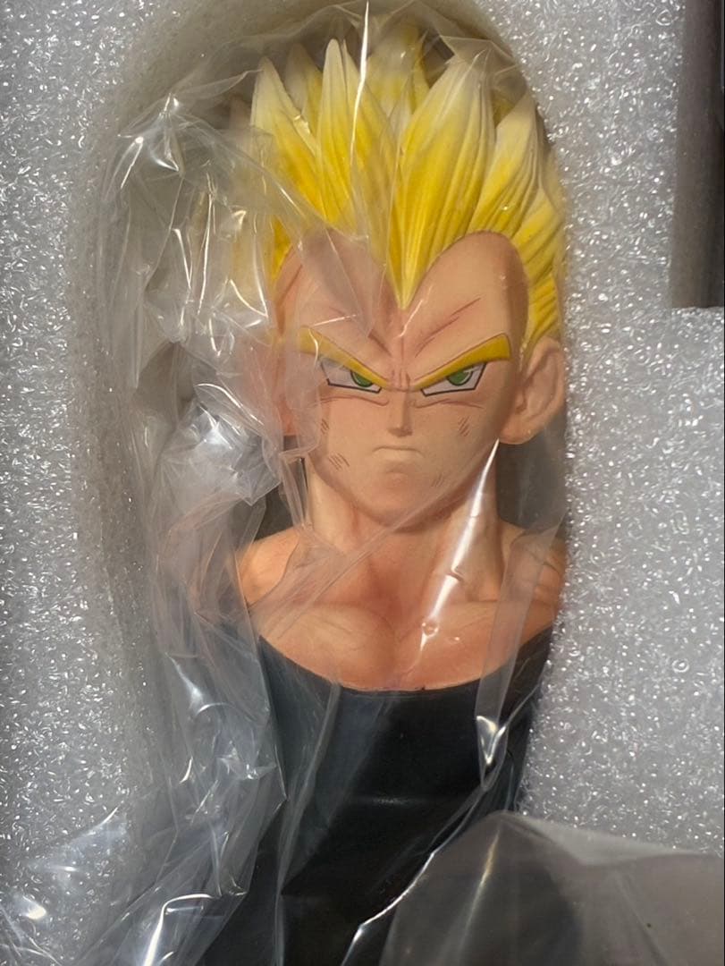 ドラゴンボール　ベジータ　3つ顔変えパーツ付き　新品未使用品。