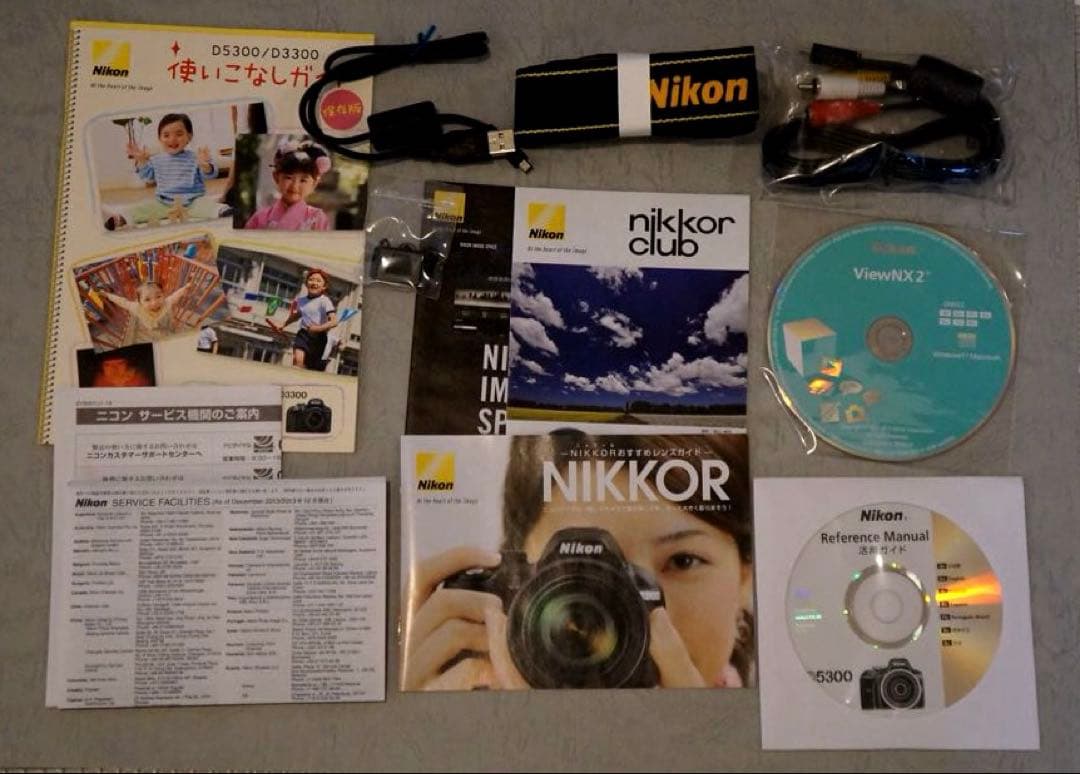 Nikon D5300 AF-S18-５５GiiVR サンパック　PF30X