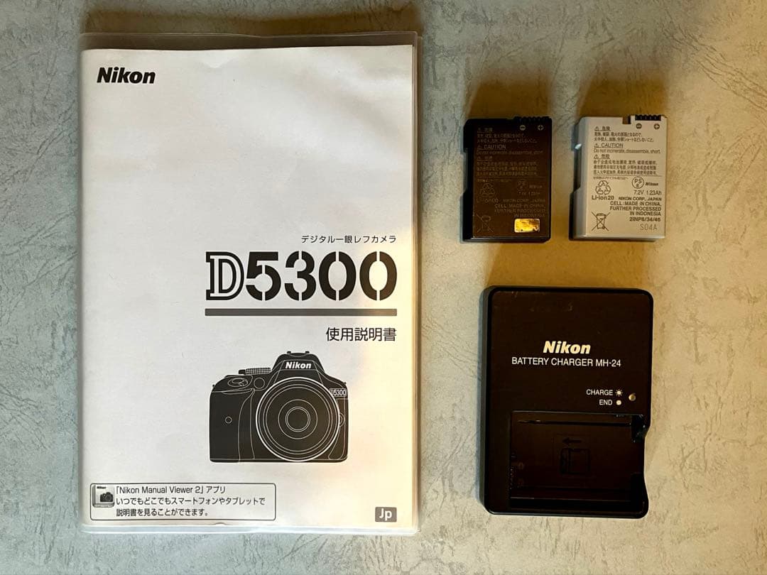 Nikon D5300 AF-S18-５５GiiVR サンパック　PF30X