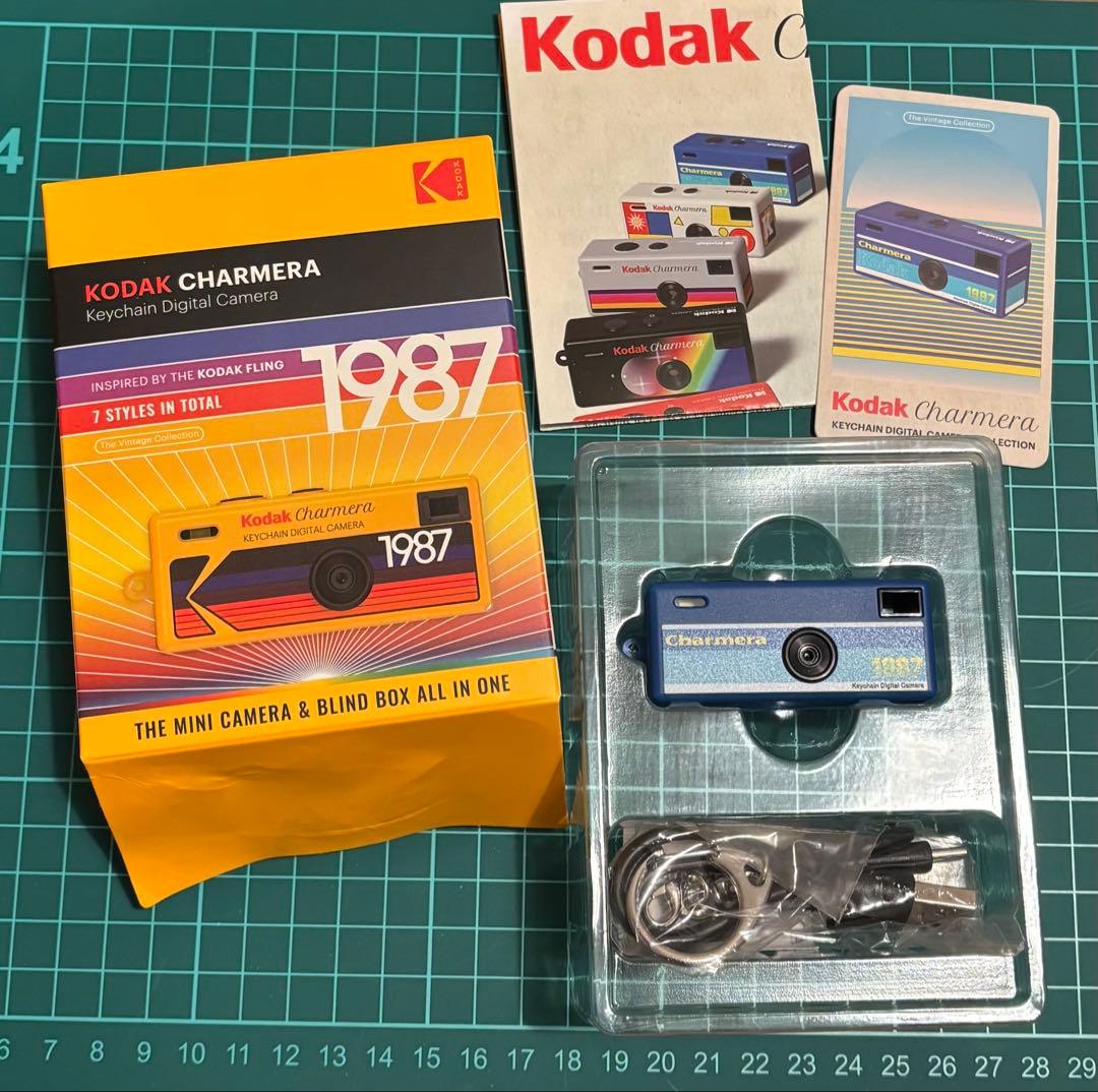 【Kodak Charmera】キーホルダー型 デジタルカメラ ブルー