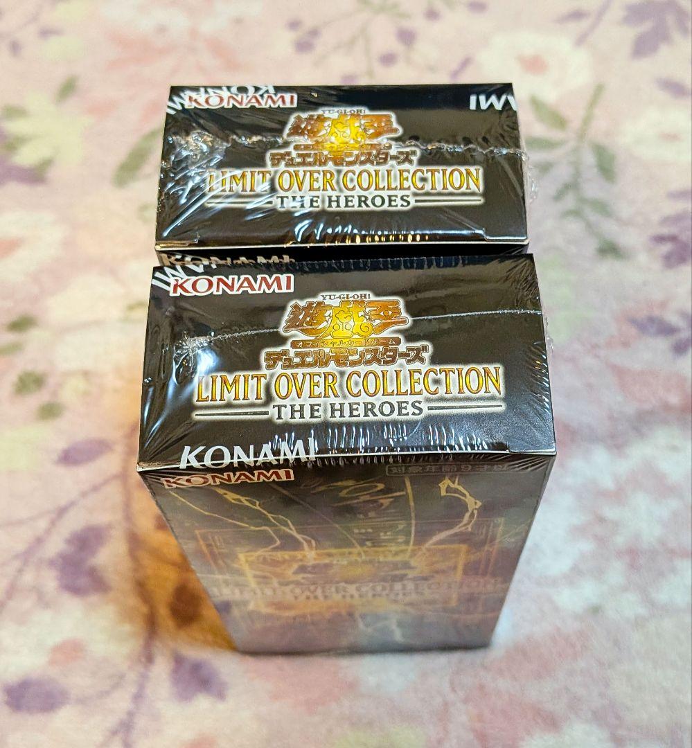遊戯王　リミットオーバーコレクション　THE HEROES　2box　未開封