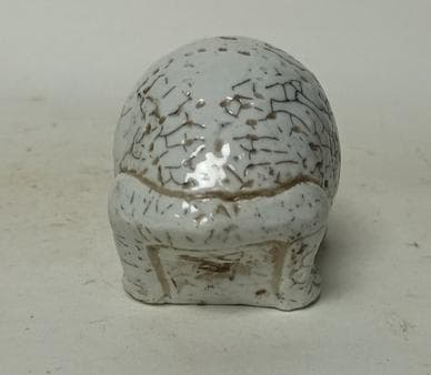 ■観心時代旧蔵■珍品朝鮮 高麗磁 朝鮮古陶磁器 古高麗 李朝時代 高麗白磁亀水滴