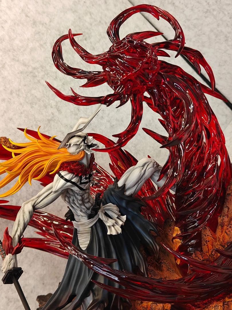 ブリーチ　黒崎一護 完全虚化　ガレージキッド　フィギュア　完成品　即日発送