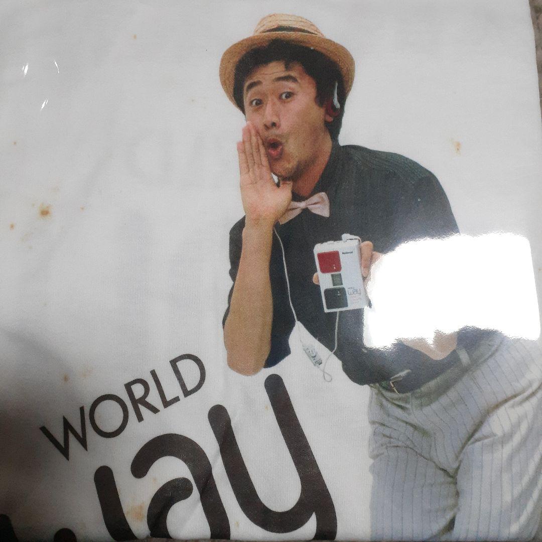 激レア新品未使用★桑田佳祐非売品ホワイトTシャツ WORLD Wayノベルティー