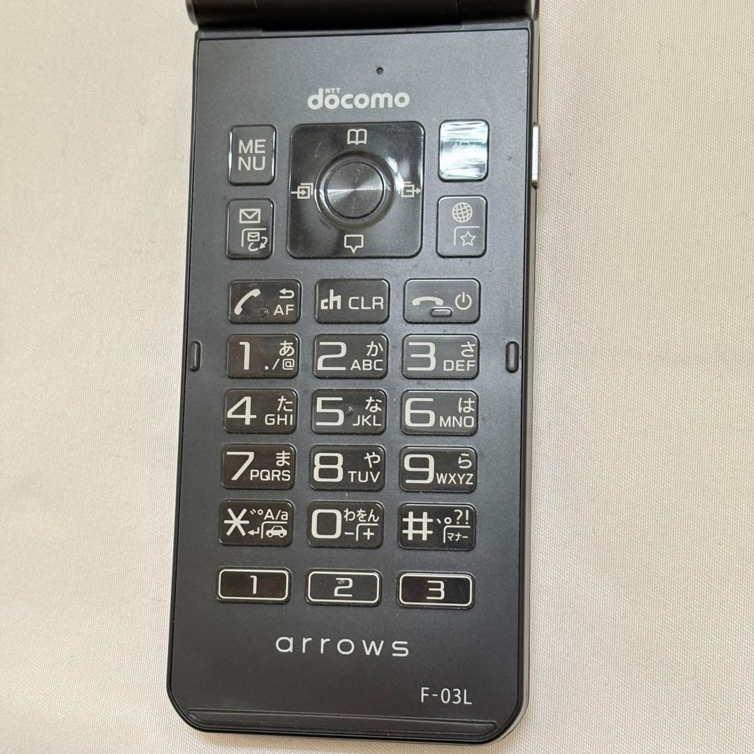 docomo ドコモ arrows アローズ ケータイ F-03L 充電器付き