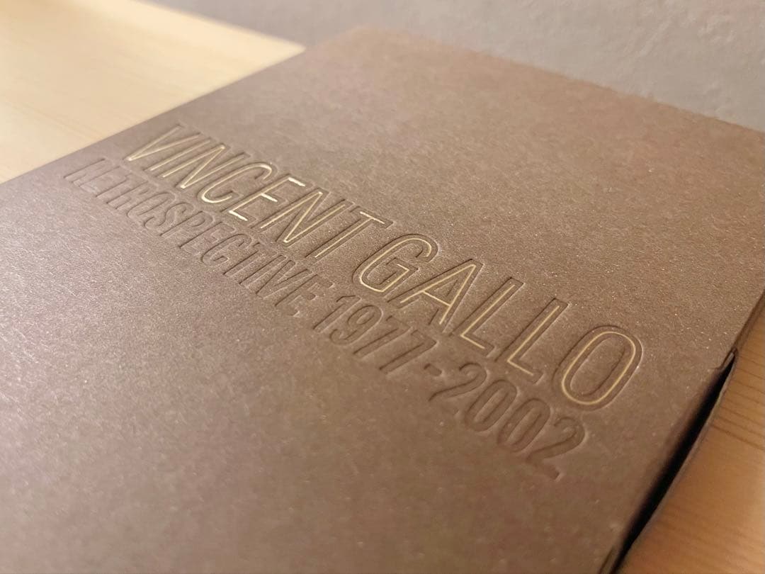 コレクション VINCENT GALLO RETROSPECTIVE 1977-2002